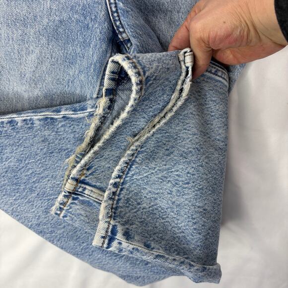 Abercrombie & Fitch Size 26 / 2 Short Jeans High Rise Curve Love Relaxed 90s Fit - Picture 13 of 16